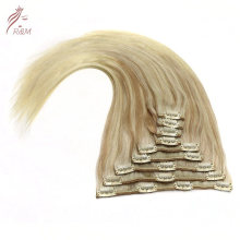 Wholesale Brazilian Cuticle Aligned Clip in Human Hair Extension